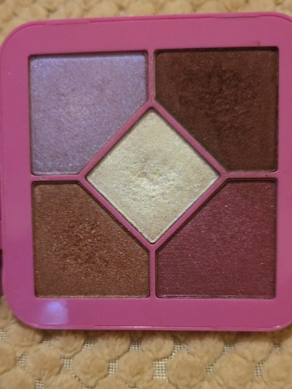 Lime Crime Hot Pink Bow Compact Case- Pre-Owned